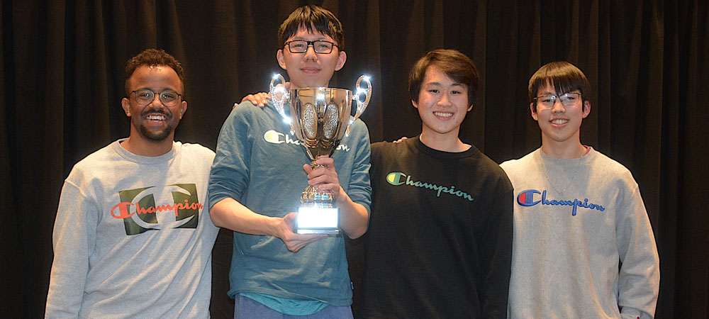 Cornell University's A team, Undergraduate champions of the 2024 Intercollegiate Championship Tournament