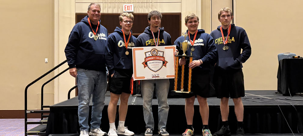 Chipola College, winners of the 2025 Community College Championship Tournament